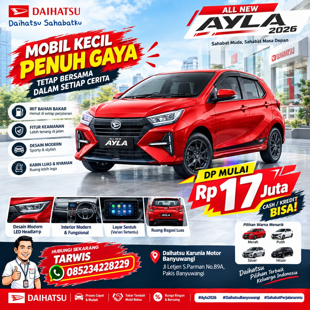 Koleksi mobil keluarga siap test drive